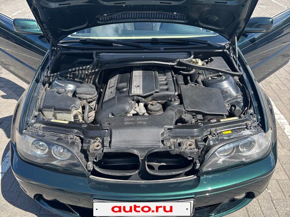 2004 BMW 3 серии 325i IV (E46) Рестайлинг, зелёный, 980000 рублей - вид 7
