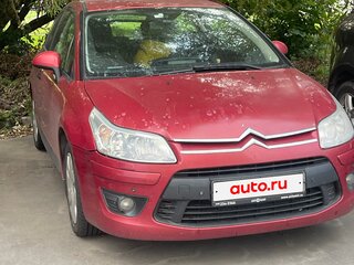 2009 Citroen C4 I Рестайлинг, красный, 320000 рублей, вид 2