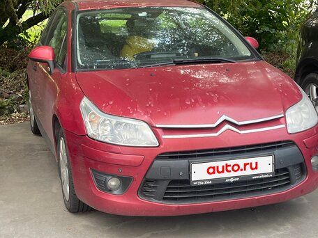 2009 Citroen C4 I Рестайлинг, красный, 300000 рублей, вид 2