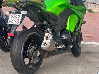 2014 Kawasaki Z 1000SX, зелёный, 770000 рублей, вид 3