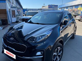 2020 Kia Sportage IV Рестайлинг, чёрный, 2430000 рублей, вид 1