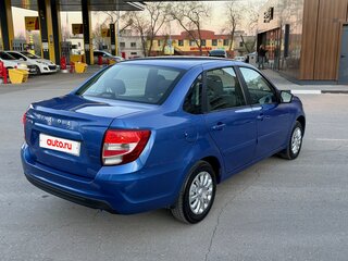 2018 Lada (ВАЗ) Granta I Рестайлинг, синий, 450000 рублей, вид 5