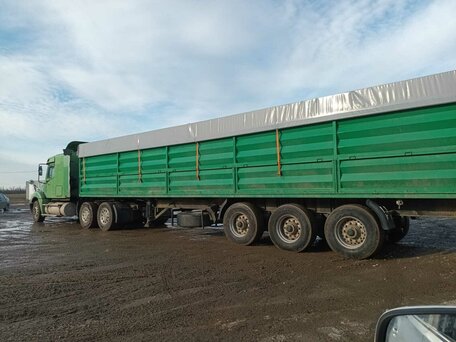 2005 МАЗ Полуприцеп бортовой, зелёный, 700000 рублей, вид 3