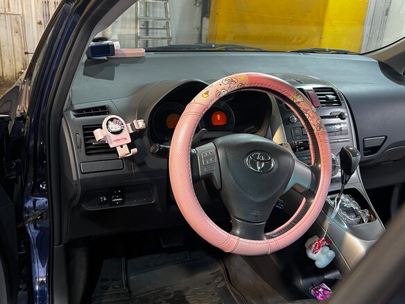 2008 Toyota Auris I, синий, 700000 рублей - вид 8