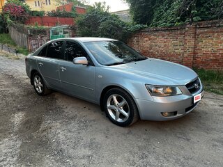 2007 Hyundai Sonata V (NF), серебристый, 745000 рублей, вид 4
