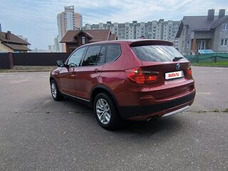 2011 BMW X3 30d xDrive II (F25), красный, 1308639 рублей, вид 3