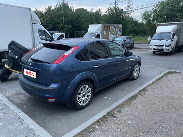 2007 Ford Focus II, синий, 300000 рублей - вид 5