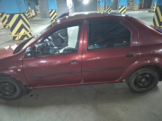 2011 Renault Logan I Рестайлинг, красный, 280000 рублей, вид 4