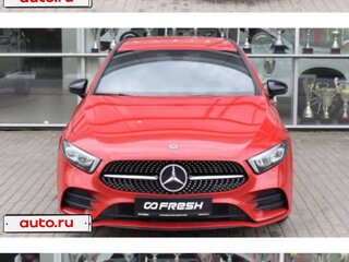 2018 Mercedes-Benz A-Класс 200 IV (W177), красный, 2600000 рублей, вид 2