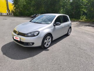 2012 Volkswagen Golf VI, серебристый, 955000 рублей, вид 3