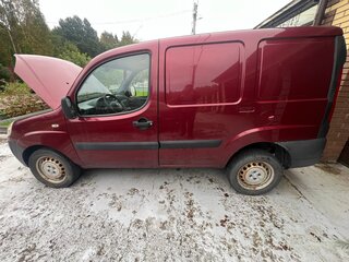 2012 Fiat Doblo I Рестайлинг, красный, 455000 рублей, вид 4