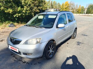 2003 Mazda 2 I (DY), серебристый, 170000 рублей, вид 2