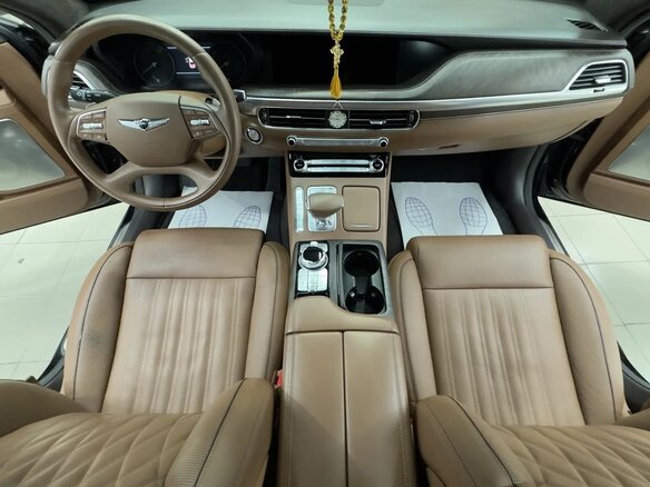 2020 Genesis G90 I Рестайлинг, чёрный, 4900000 рублей - вид 33