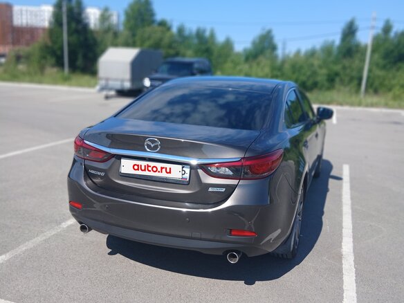 2017 Mazda 6 III (GJ) Рестайлинг, коричневый, 2000000 рублей - вид 2