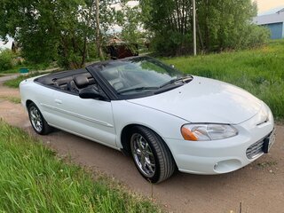 2002 Chrysler Sebring II, белый, 1100000 рублей, вид 3