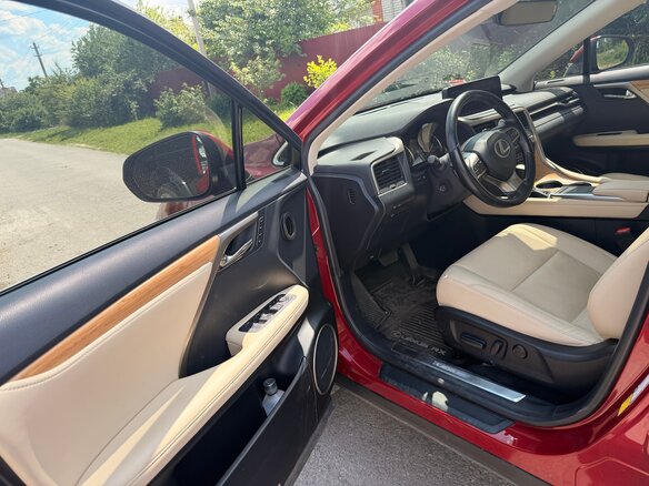 2021 Lexus RX 350 IV Рестайлинг, красный, 5700000 рублей - вид 5