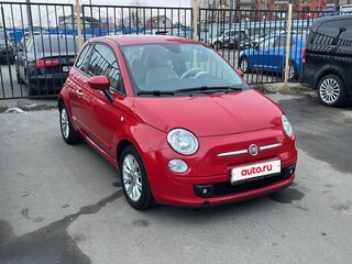 2010 Fiat 500 II, красный, 850000 рублей, вид 1