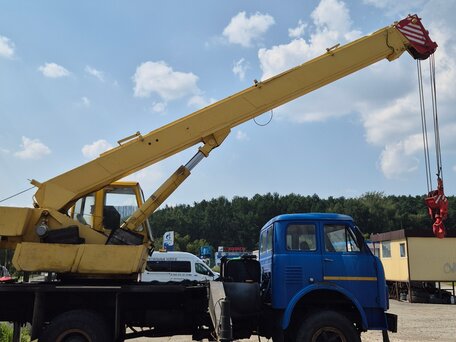 1986 МАЗ Автокраны, синий, 600000 рублей, вид 2
