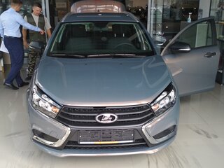 2020 Lada (ВАЗ) Vesta SW I, серый, 1020000 рублей, вид 2