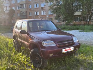 2005 Chevrolet Niva I, красный, 280000 рублей, вид 5