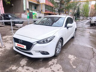 2018 Mazda 3 III (BM) Рестайлинг, белый, 1350000 рублей, вид 2