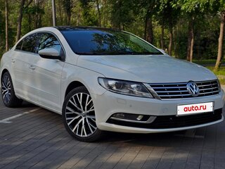 2013 Volkswagen Passat CC I Рестайлинг, белый, 1650000 рублей, вид 3