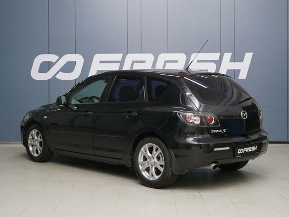 2008 Mazda 3 I (BK) Рестайлинг, чёрный, 594000 рублей - вид 1
