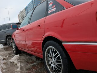 1991 Audi 80 IV (B3), красный, 100000 рублей, вид 4