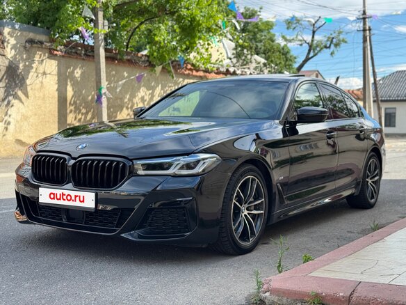 2022 BMW 5 серии 530d VII (G30/G31/G38) Рестайлинг, чёрный, 6500000 рублей