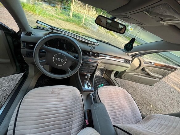 2001 Audi A6 II (C5) Рестайлинг, зелёный, 490000 рублей - вид 8