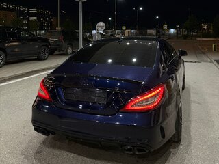 2016 Mercedes-Benz CLS 400 II (C218) Рестайлинг, синий, 2650000 рублей, вид 1