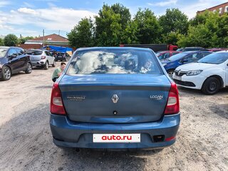2014 Renault Logan I Рестайлинг, синий, 240000 рублей, вид 3
