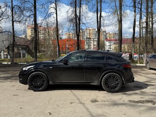 2009 Infiniti FX35 II (S51), чёрный, 1650000 рублей, вид 3