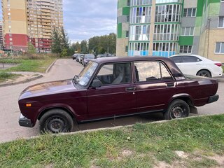 2006 Lada (ВАЗ) 2107, пурпурный, 105000 рублей, вид 5