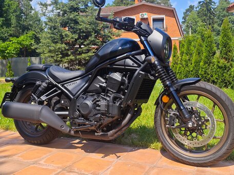 2026 Honda CMX 1100 Rebel, чёрный, 1700000 рублей, вид 3