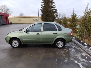 2011 Lada (ВАЗ) Kalina I, зелёный, 190000 рублей, вид 3