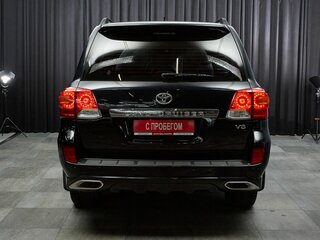 2013 Toyota Land Cruiser 200 Series Рестайлинг 1, чёрный, 3760000 рублей, вид 5