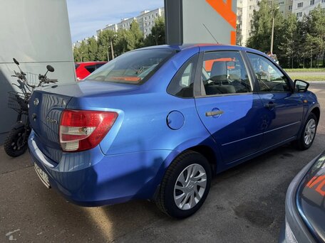2017 Lada (ВАЗ) Granta I, синий, 479000 рублей, вид 3