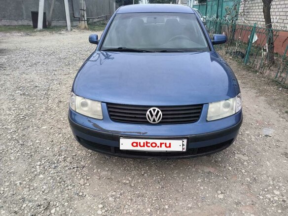 1998 Volkswagen Passat B5, синий, 240000 рублей