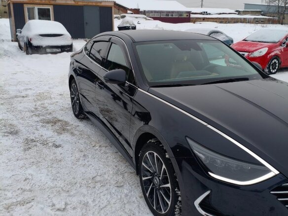 2020 Hyundai Sonata VIII (DN8), синий, 2900000 рублей - вид 1
