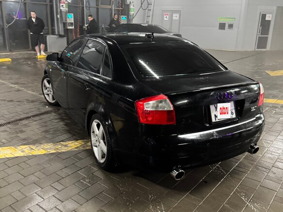 2004 Audi A4 II (B6), чёрный, 450000 рублей - вид 4