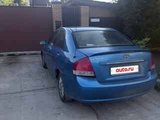 2007 Kia Cerato I Рестайлинг, синий, 250000 рублей, вид 2