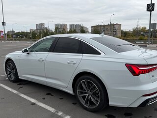 2020 Audi A6 45 TFSI V (C8), белый, 3730000 рублей, вид 4
