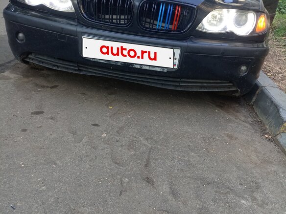 2002 BMW 3 серии 318i IV (E46) Рестайлинг, чёрный - вид 2