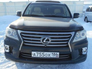 2013 Lexus LX 570 III Рестайлинг, чёрный, 2847480 рублей, вид 1