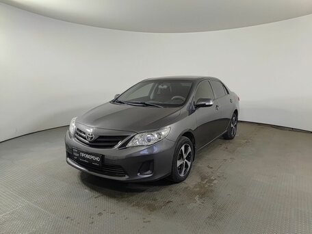 2012 Toyota Corolla X (E140, E150) Рестайлинг, серый, 867000 рублей, вид 1