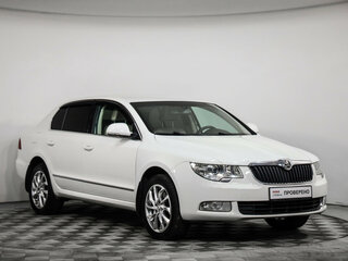 2012 Skoda Superb II, белый, 809777 рублей, вид 3
