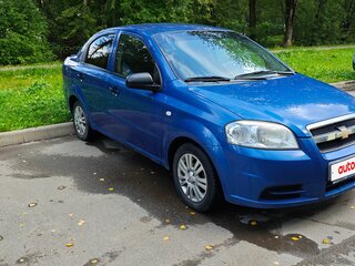 2010 Chevrolet Aveo I Рестайлинг, синий, 330000 рублей, вид 2