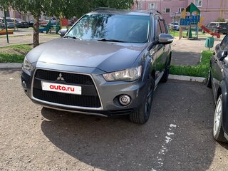 2011 Mitsubishi Outlander II Рестайлинг, серый, 980000 рублей, вид 3
