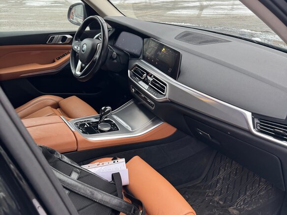 2018 BMW X5 30d IV (G05/G18), чёрный, 5500000 рублей - вид 5